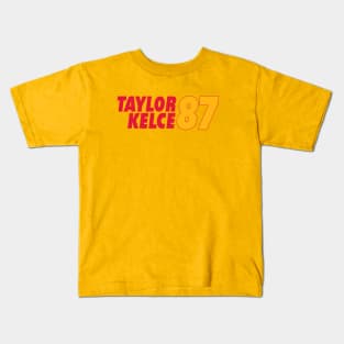 Taylor Kelce 87 Kids T-Shirt